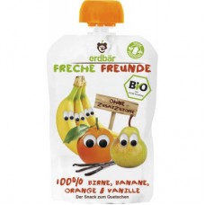 Freche Freunde päärynä-banaani -appelsiini-vanilja luomu 100g