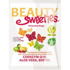 Beauty Sweeties hedelmäperhoset Q10 + Biotiini gluteeniton vegaaninen 125g