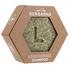 Ben & Anna Sitruunaruoho Shampoo -kuiville ja stressaantuneille hiuksille-60g Lovesoap Lemongrass shampoo