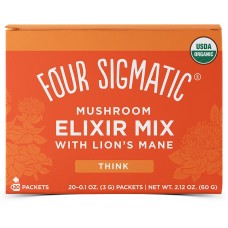 Four sigmatic Mushroom elixir mix, Lion's mane 20 ps siiliorakasjuomajauhe