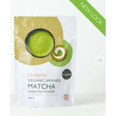 Clearspring Matcha- jauhe matcha premium grade luomutee 40g
