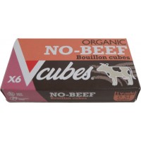 V- cubes liemikuutio no-beef luomu vegaani 72g
