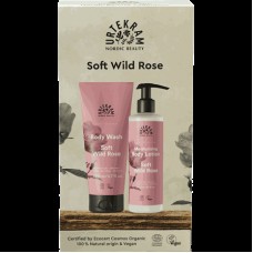 Urtekram Soft Wild Rose lahjapakkaus Urtekram Soft Wild Rose lahjapakkaus