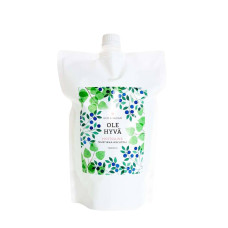 Ole hyvä hoitoaine mustikka-ksylitoli täyttöpussi 1000ml